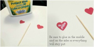 DIY Valentine Cupcake Topper - Heart