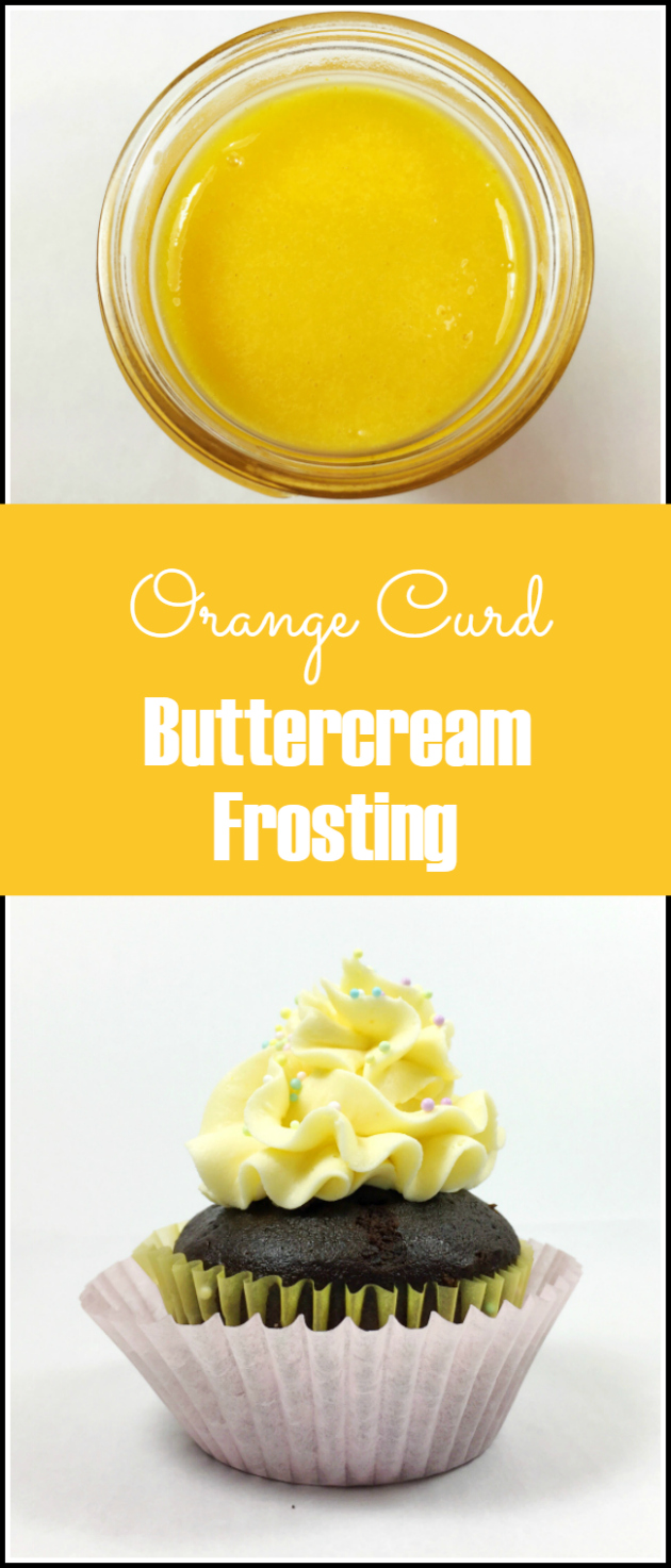Orange Curd Buttercream Frosting Recipe