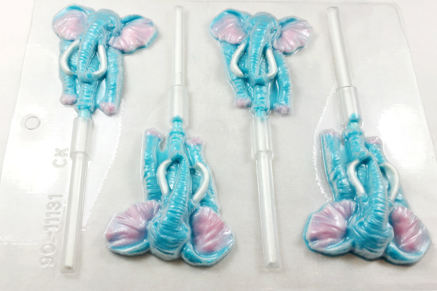 Elephant Lollipops - Unmold