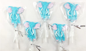 Strawberry Chocolate Elephant Lollipops Tutorial